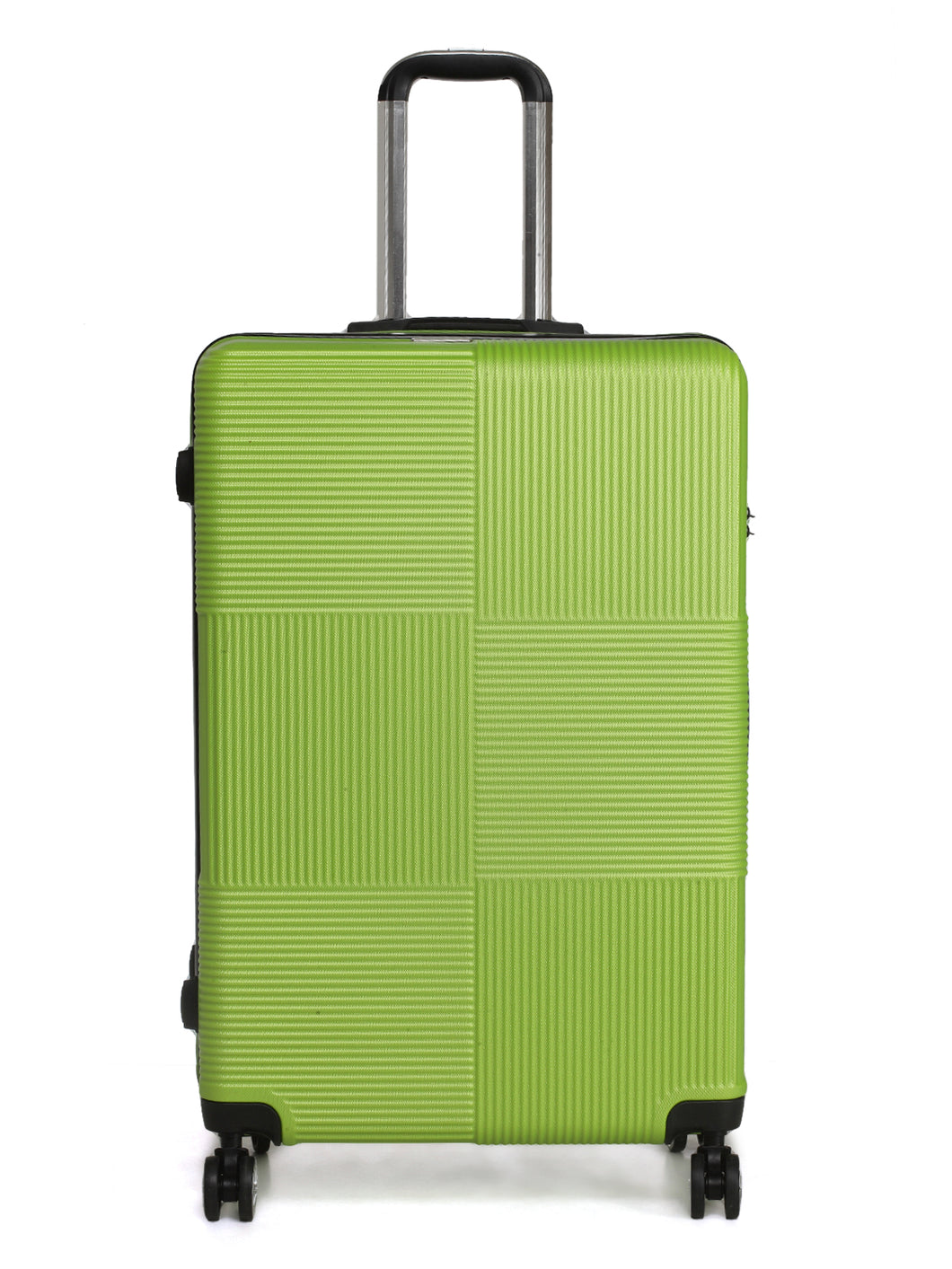 Teakwood Unisex Green Trolley Bag - Large