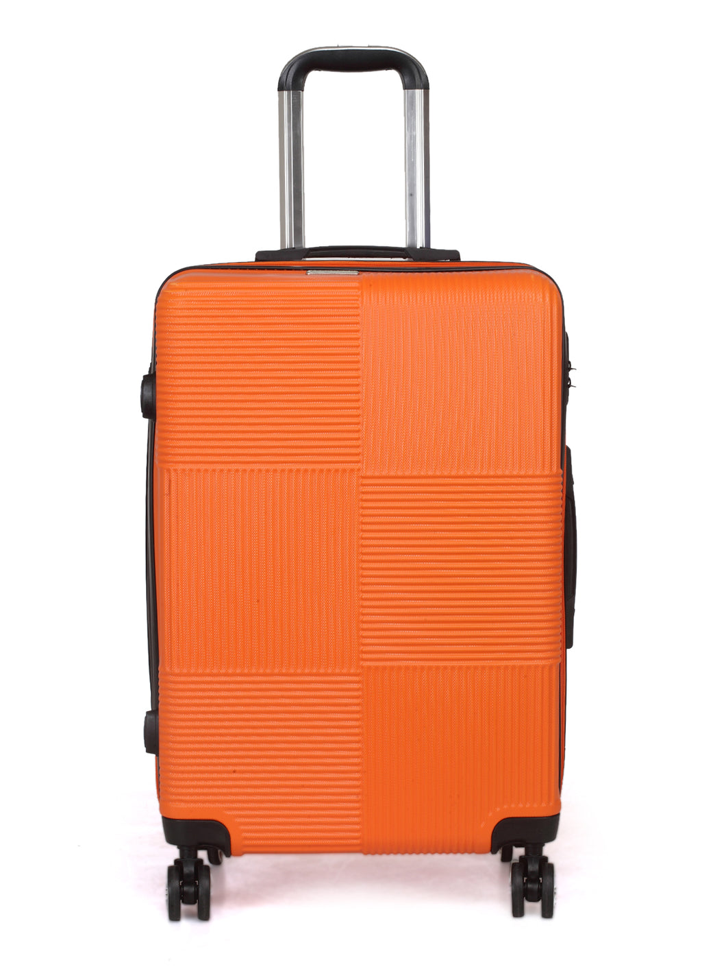 Teakwood Unisex Orange Trolley Bag - Medium