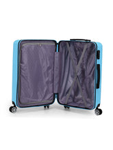 Load image into Gallery viewer, Teakwood Unisex Blue Trolley Bag - Medium
