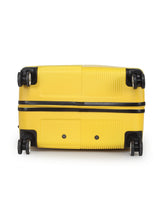 Load image into Gallery viewer, Teakwood Unisex Yellow Trolley Bag - Small
