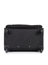 Load image into Gallery viewer, Teakwood Synthetic Large Trolley Bag - Black
