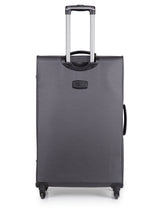 Load image into Gallery viewer, Teakwood Synthetic Large Trolley Bag - Grey
