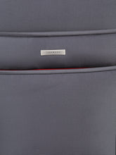 Load image into Gallery viewer, Teakwood Synthetic Medium Trolley Bag - Grey
