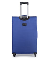 Load image into Gallery viewer, Teakwood Synthetic Large Trolley Bag - Blue
