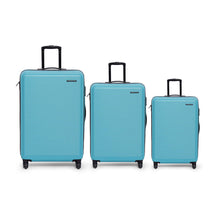 Load image into Gallery viewer, Teakwood ABS Trolley Bag - Blue (Large)
