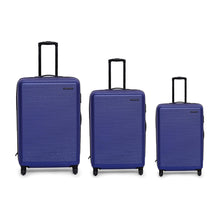 Load image into Gallery viewer, Teakwood ABS Trolley Bag - Blue (Small)
