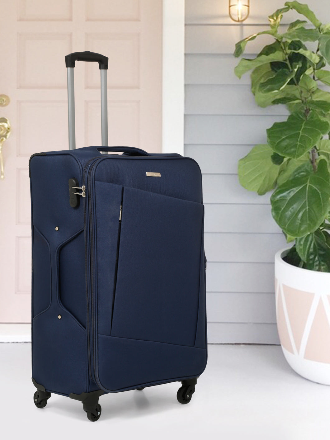 Large Capacity 40 Inch Luggage Travel Trolley Case Suitcase Bag Storage Box  Baggage Brake Mute Universal Wheel Customs Lock Bags - AliExpress