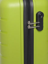 Load image into Gallery viewer, Lime Green Textured Cabin Hard Trolley Bag
