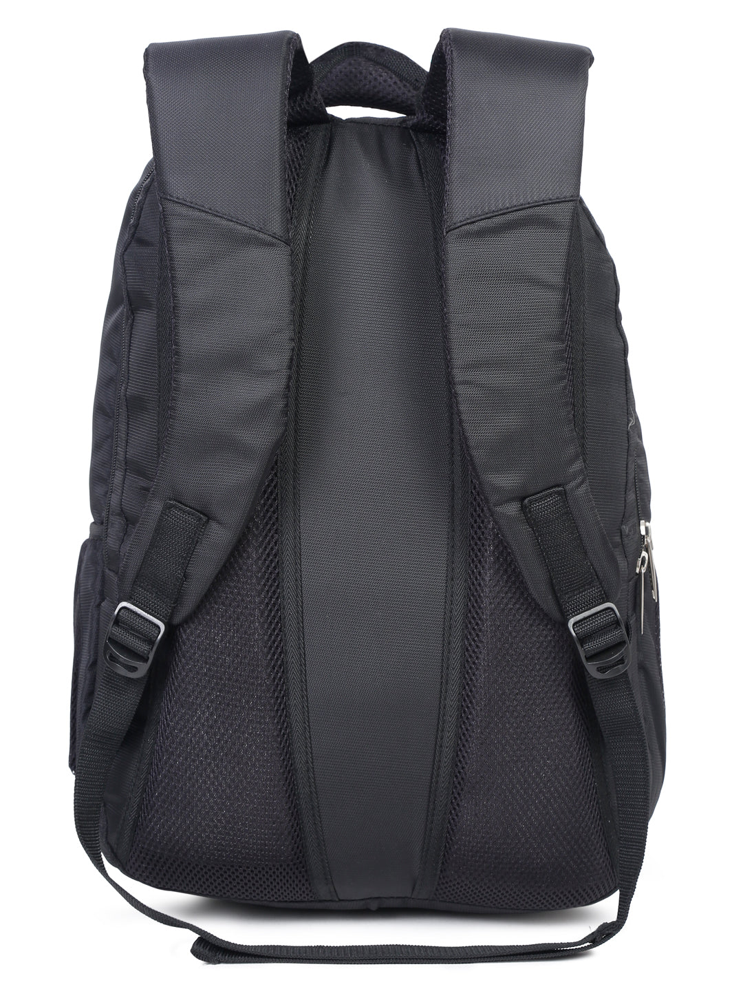Black polyester backpack hotsell