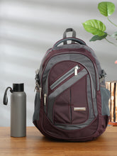 Load image into Gallery viewer, Teakwood Leather Unisex Solid Brown 34L Medium Backpack
