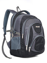 Load image into Gallery viewer, Teakwood Leather Unisex Solid Black 34L Medium Backpack

