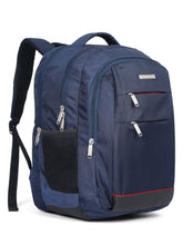 Load image into Gallery viewer, Teakwood Genuine Polyester Backpack - Navy Blue
