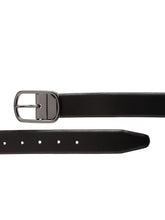 Load image into Gallery viewer, Men Black &amp; Brown Reversible Genuine Leather Belt
