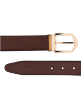 Load image into Gallery viewer, Teakwood Genuine Leather Brown Belt
