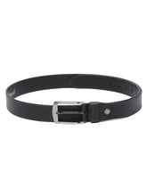 Load image into Gallery viewer, Men Black Texture Leather Belt
