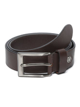 Load image into Gallery viewer, Men Brown Texture Leather Belt
