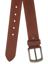 Load image into Gallery viewer, Teakwood Leather Men&#39;s Solid Tan Belt
