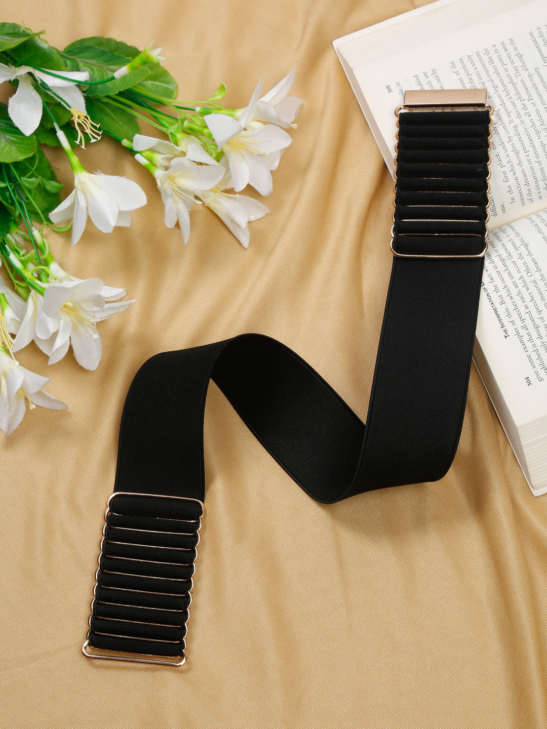 Teakwood Women's inch Classic Black Belt (One Size) – Teakwood