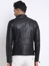 Load image into Gallery viewer, Teakwood Genuine Leathers Men&#39;s Jacket (Black)
