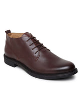 Load image into Gallery viewer, Teakwood Genuine Leather Mid Top Brown Boots
