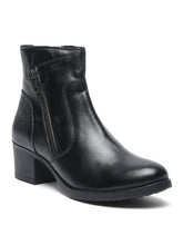 Load image into Gallery viewer, Teakwood Genuine Leather Black Women&#39;s Boots
