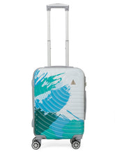 Load image into Gallery viewer, Unisex Abstract Printed Cabin Hard Trolley Bag
