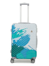 Load image into Gallery viewer, Unisex Abstract Printed Medium Hard Trolley Bag
