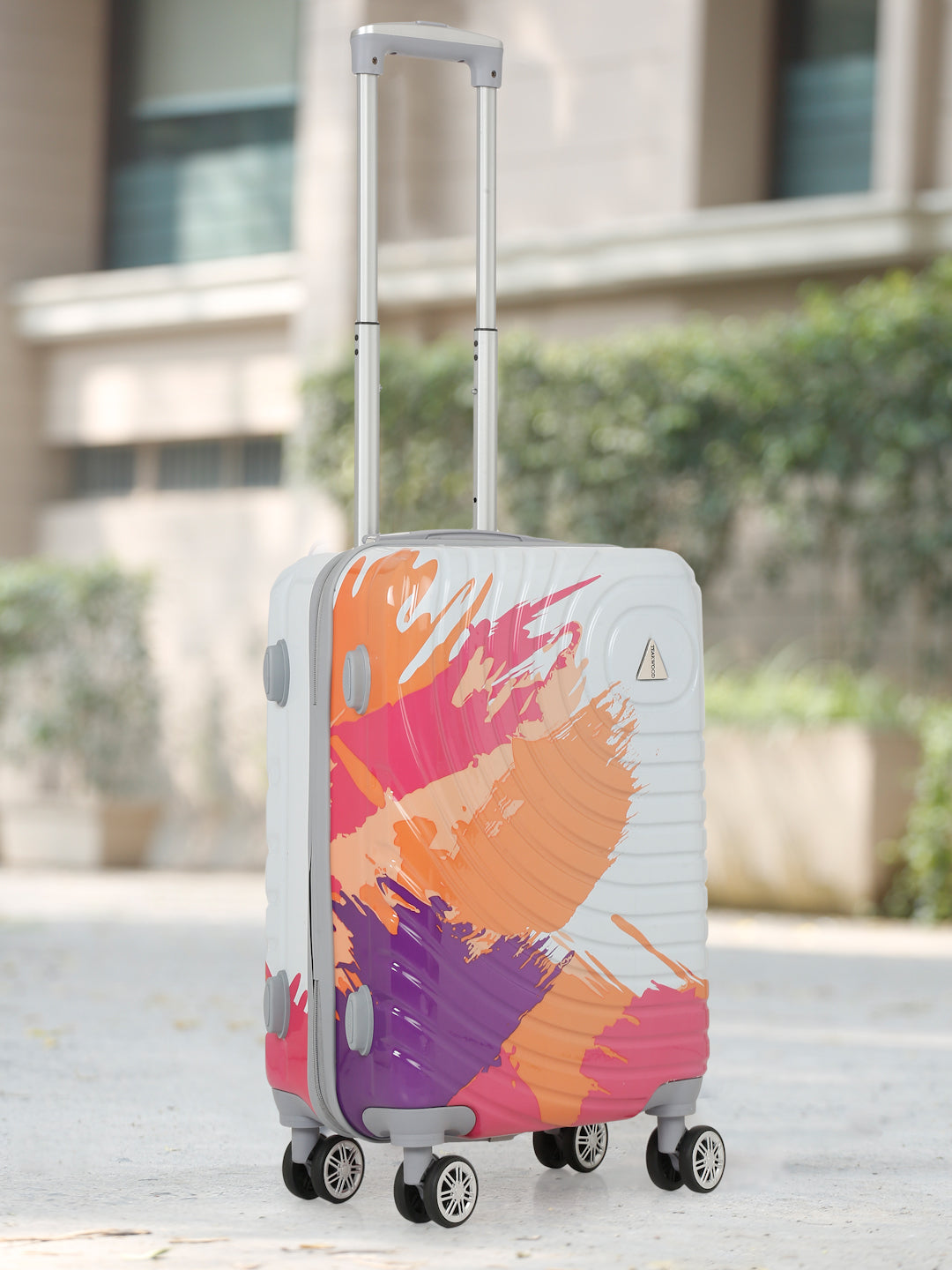 TRAWORLD Nylon Orange 20, 24, 28-inch 4 Wheel Trolley Bag - Set of 3 :  Amazon.in: Fashion