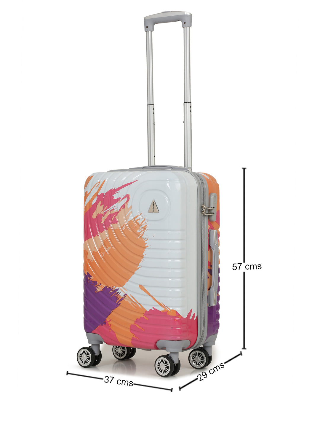 Buy Skybags Polycarbonate Hard Trolley Bag (MIRNXT69MOG_Orange) Online at  desertcartUAE
