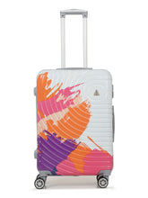 Load image into Gallery viewer, Unisex Abstract Printed Hard Trolley Bag
