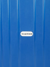 Load image into Gallery viewer, Unisex Hard Blue Medium Trolley Bag
