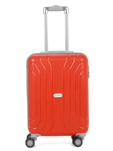 Load image into Gallery viewer, Unisex Hard Red Medium Trolley Bag
