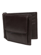 Load image into Gallery viewer, Teakwood Leathers Men Brown Solid Leather Money Clip Wallet
