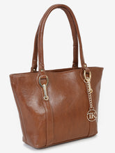 Load image into Gallery viewer, Women Brown Solid Shoulder Bag
