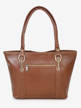 Load image into Gallery viewer, Women Brown Solid Shoulder Bag
