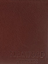 Load image into Gallery viewer, Teakwood Genuine Leather Wallet - Wine
