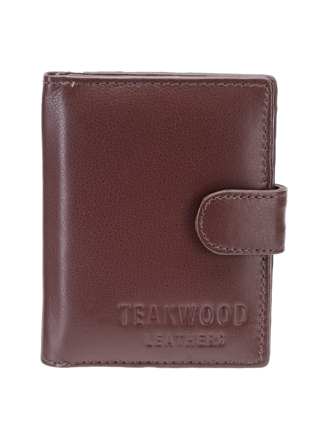 Teakwood Genuine Leather Wallet - Wine