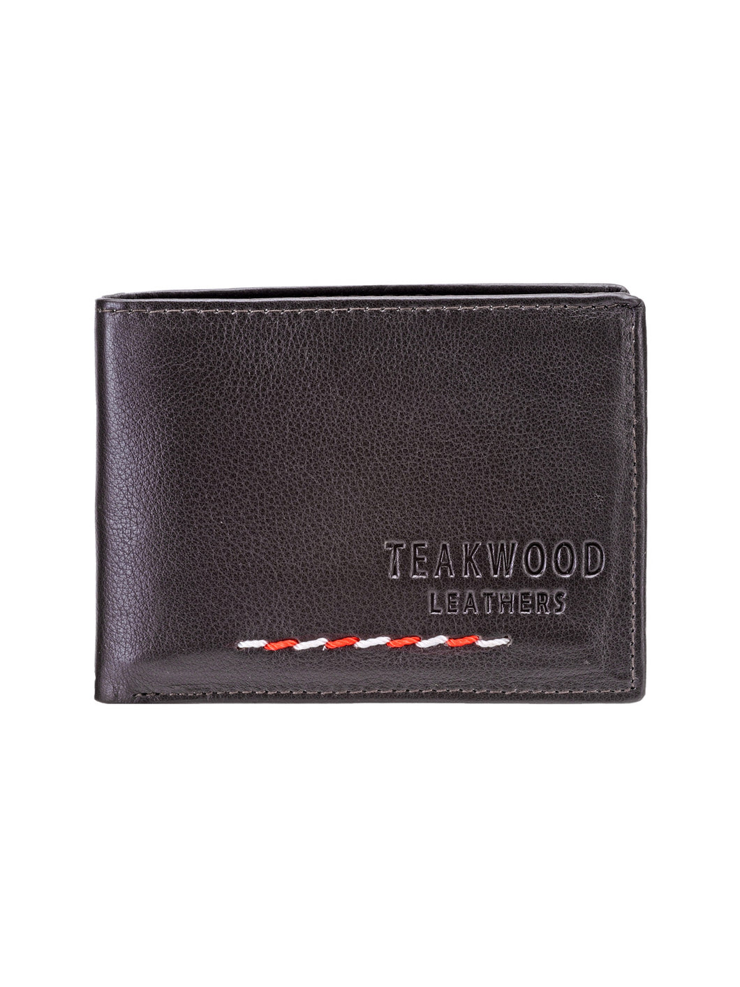 Teakwood Genuine Leather Wallet - Brown