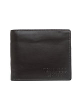 Load image into Gallery viewer, Teakwood Genuine Leather Wallet - Black
