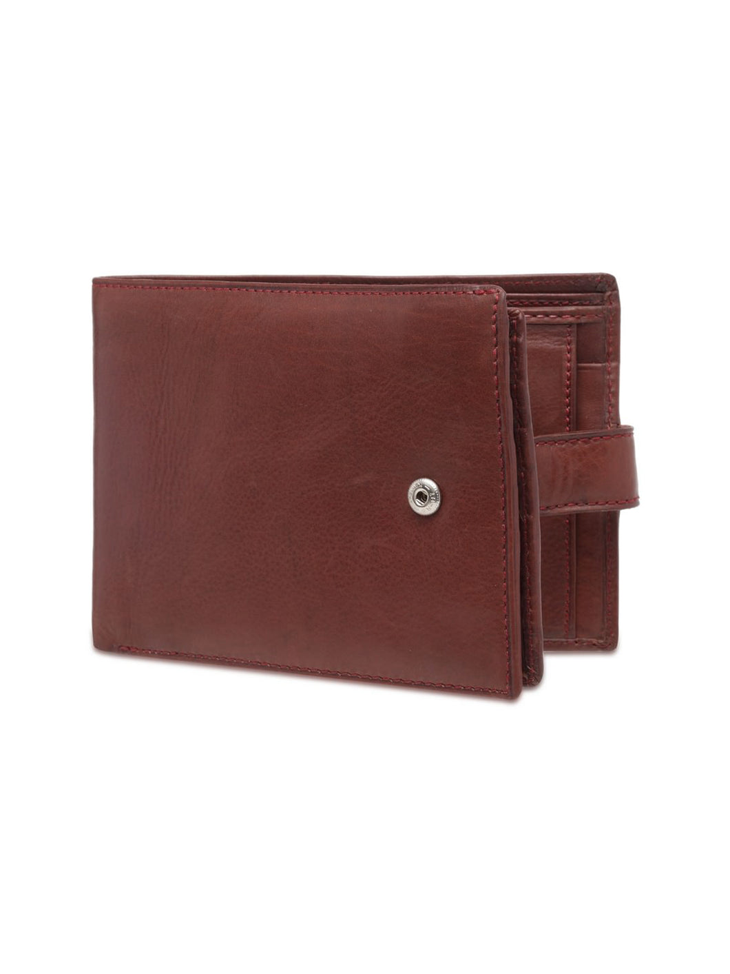Teakwood Genuine Leather Wallet - Brown