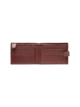 Load image into Gallery viewer, Teakwood Genuine Leather Wallet - Brown
