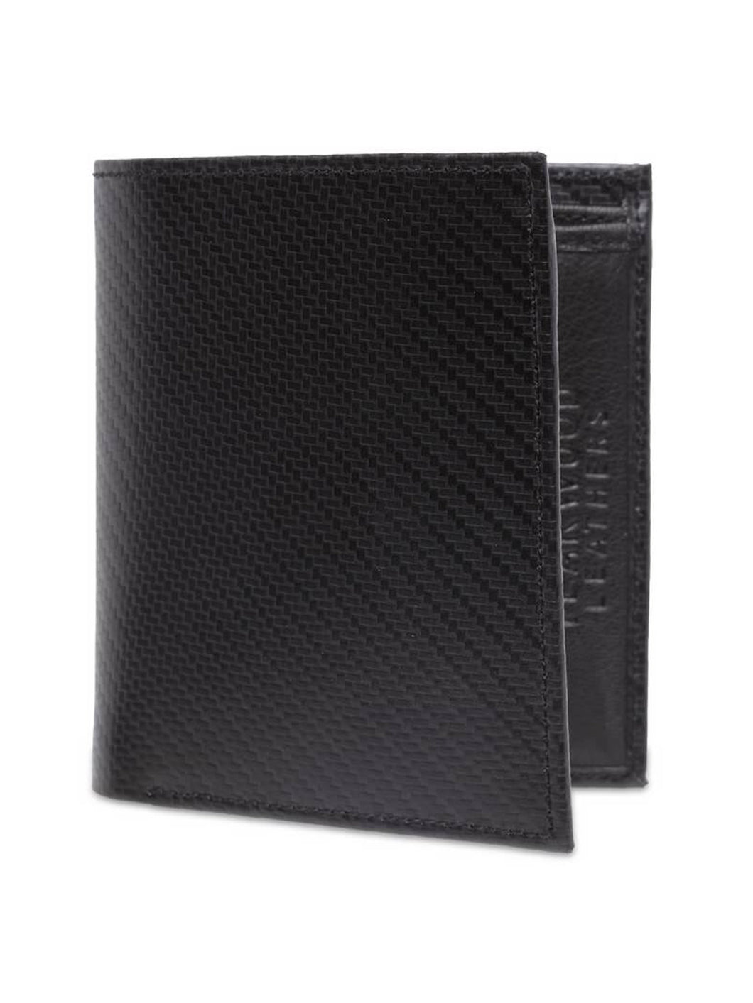 Teakwood Genuine Leather Wallet - Black