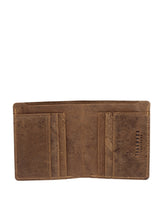 Load image into Gallery viewer, Teakwood Men Genuine Leather Tan Bi fold Wallets
