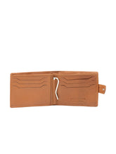 Load image into Gallery viewer, Teakwood Genuine Leather Tan Wallet
