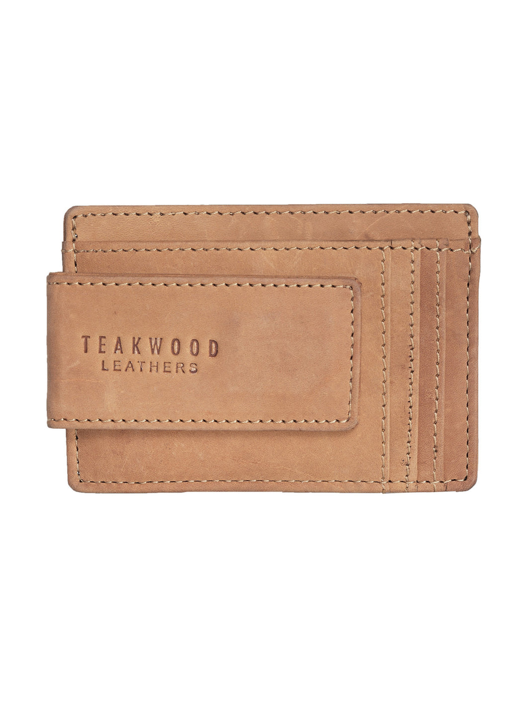 Teakwood Genuine Leather Tan Wallet