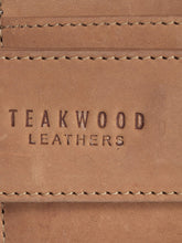 Load image into Gallery viewer, Teakwood Genuine Leather Tan Wallet
