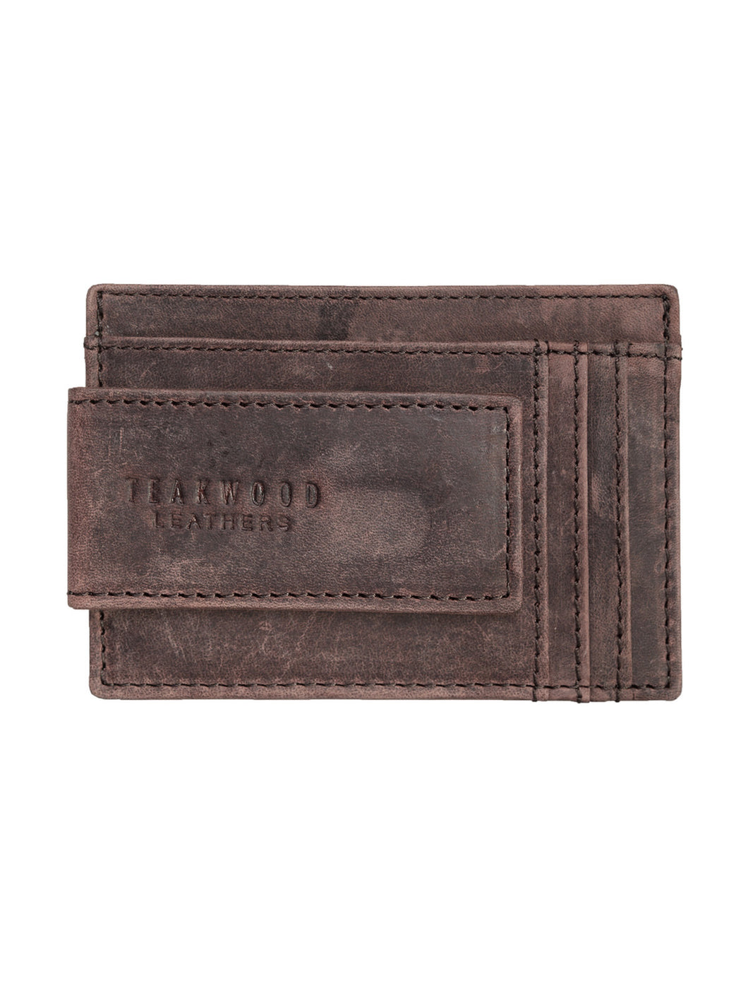 Teakwood Genuine Leather Brown Wallet