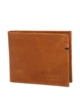 Load image into Gallery viewer, Teakwood Genuine Leather Tan Colour Wallet
