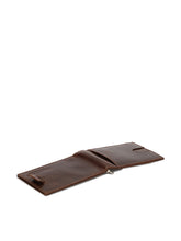 Load image into Gallery viewer, Teakwood Genuine Leather Brown Colour Money Clip
