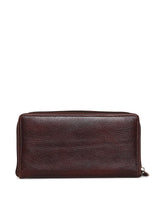 Load image into Gallery viewer, Teakwood Genuine Leather Women Wallet - Brown
